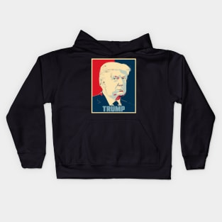 Trump Hope Poster Art Kids Hoodie